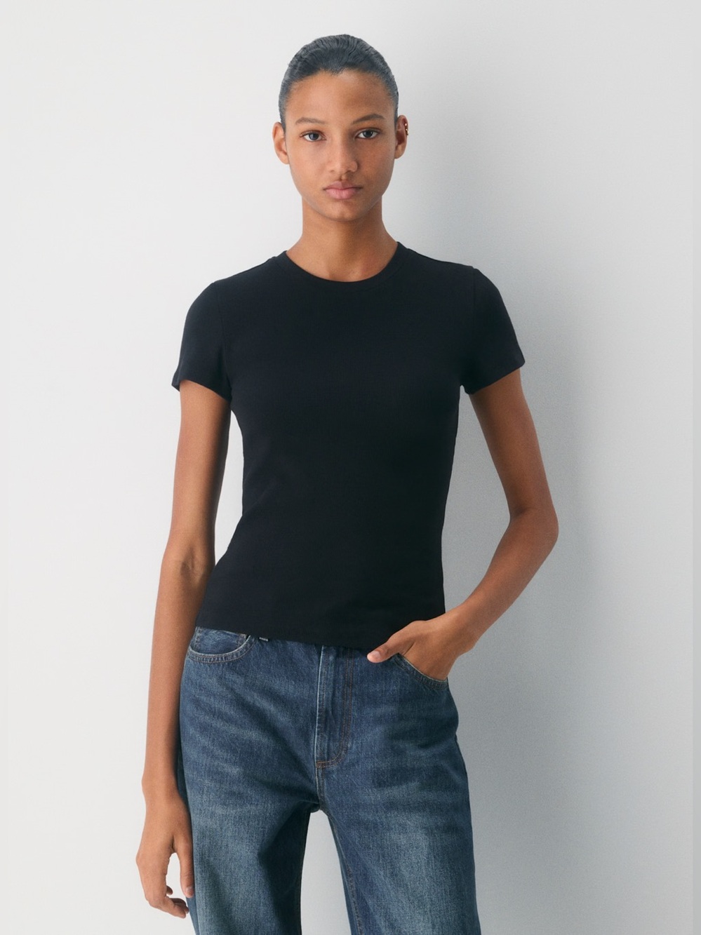 Aritzia HomeStretch Rib Tune T-Shirt